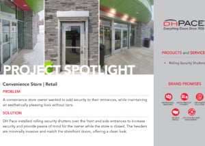 Convenience Store Project Spotlight