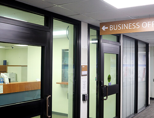 College Adds Security with Level 7 Ballistic Glass