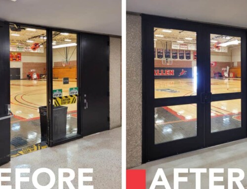 New Gymnasium Doors Improve ADA Accessibility